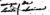 Signature of Louise Chouinard on her marriage record Nov 25, 1726