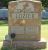 Headstone for Richard J. & Elizabeth E. Lozier, All Saints Cemetery, Waterbury, CT